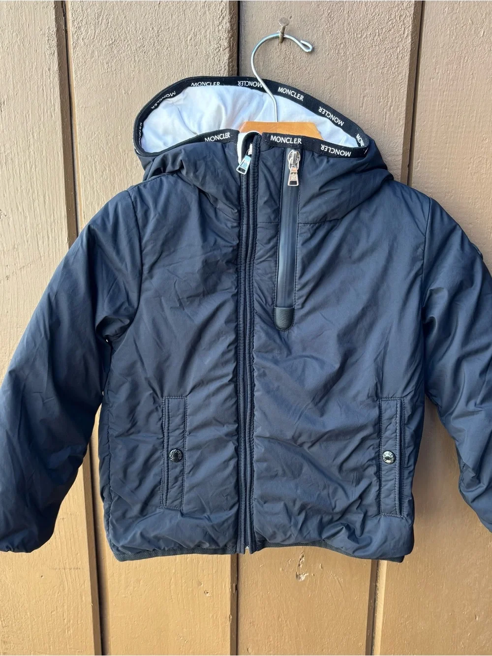 Authentic Moncler infant Black Baby jacket New Without Tags 3